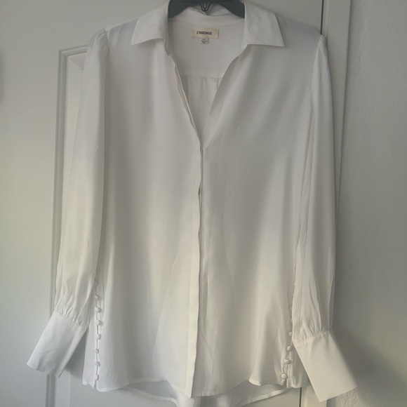 L’agence silk blouse with silk buttons on sides and sleeves - Picture 7 of 12